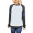 Contrast Stripes Black Sleeves Women Sweatshirt